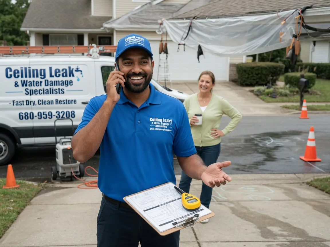 Ceiling Leak Cleanup Newburg, MO FAQs